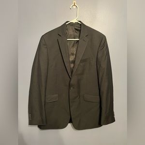 Kenneth Cole Reaction42R BLK 2 Button Blazer‎ Sport Coat Size 40R Men’s Business